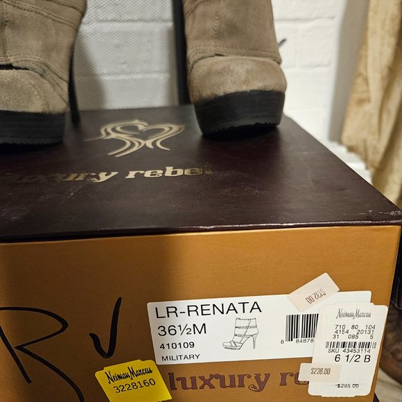 Luxury Rebel Military green bootie - Picture 6 of 7